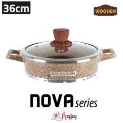 ماهیتابه زیو سایز 36 مدل Z-8402